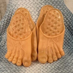 Novelty Foot-Shaped Slippers